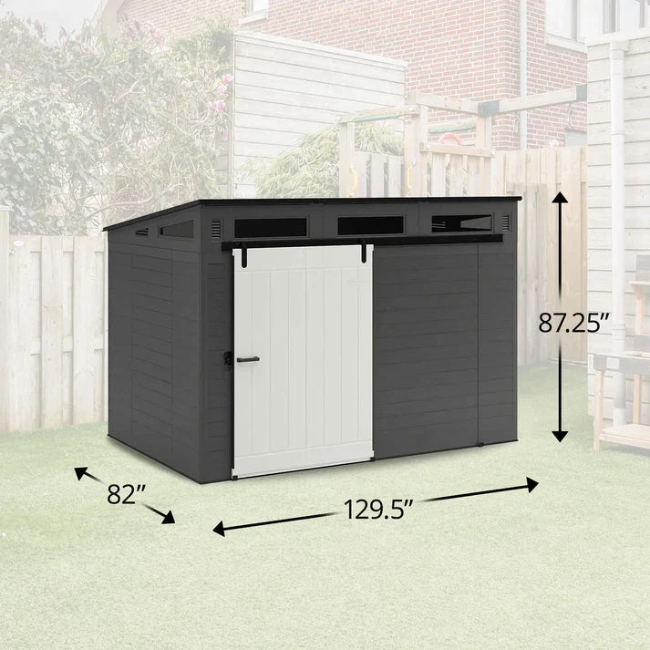 🔥Suncast Modernist 10 ft x 7 ft. Sliding Door Storage Shed