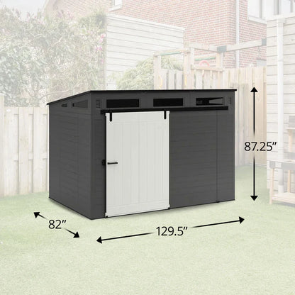 🔥Suncast Modernist 10 ft x 7 ft. Sliding Door Storage Shed